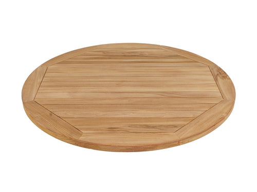 MaximaVida rond teakhouten tafelblad Java 80 cm - vtwonen shop