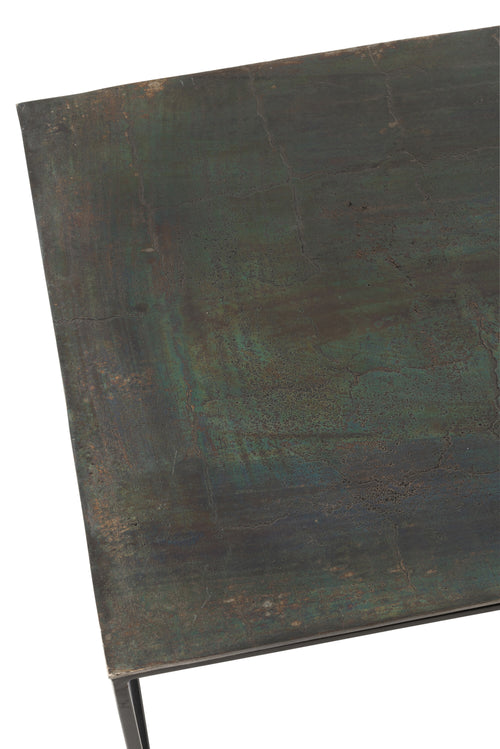 J-Line salontafel Rechthoekig - aluminium/ijzer - zwart - vtwonen shop