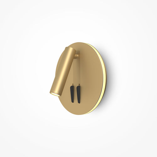 Maytoni wandlamp Ios 176 - Goud - 14x6.5x14 cm