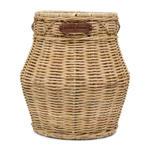 Rivièra Maison Rustic Rattan Medan Utensils Pot - Rattan Pitriet - Naturel - vtwonen shop