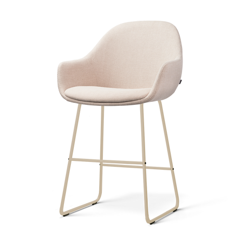 Nolon Nino-Mae barkruk beige - beige onderstel - 65 cm