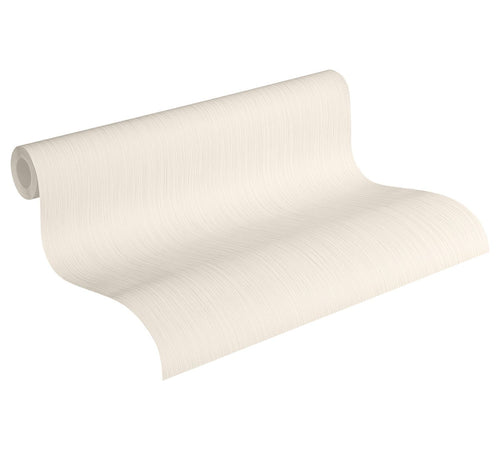 A.S. Création behang effen beige en crème - 53 cm x 10.05 m - AS-785541