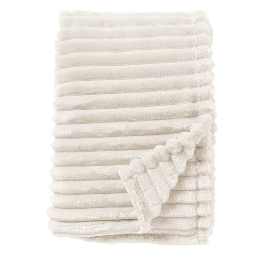 Dutch Decor - VOORDEELSET - 3-delig - Hazel & Ricky - 2 sierkussens 50x50 cm - 1 plaid 150x200 cm - wit - vtwonen shop