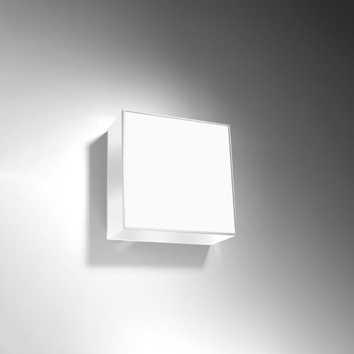 Sollux Lighting Plafondlamp HORUS wit - 25x25x11cm