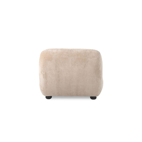 Dutchbone Wyatt Fauteuil Velours Beige - vtwonen shop