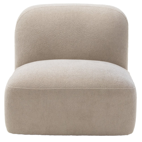 Giga Meubel Fauteuil Mary - Stof/Metaal - Taupe - vtwonen shop