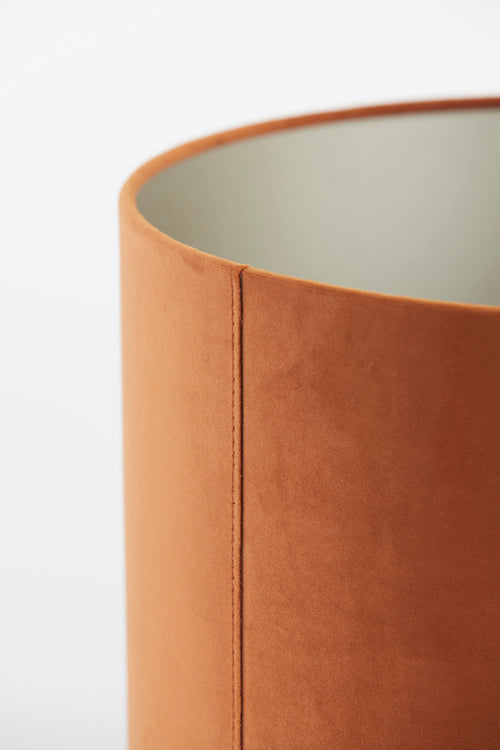 Light & Living lampenkap VELOURS - Ø20x15cm - oranje