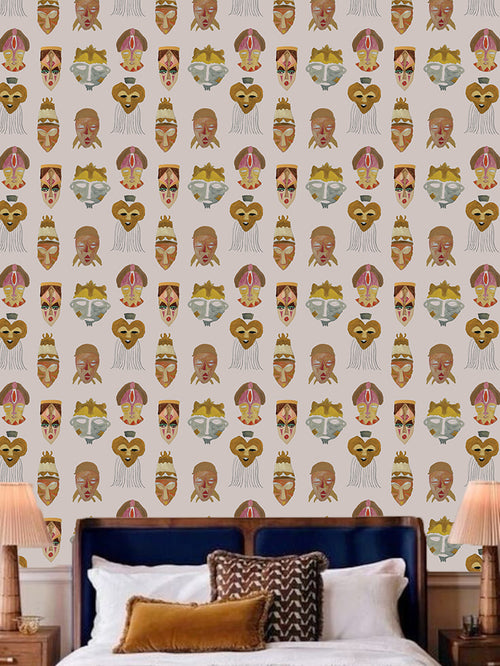 Catchii Behang Gabo Club Beige - vtwonen shop