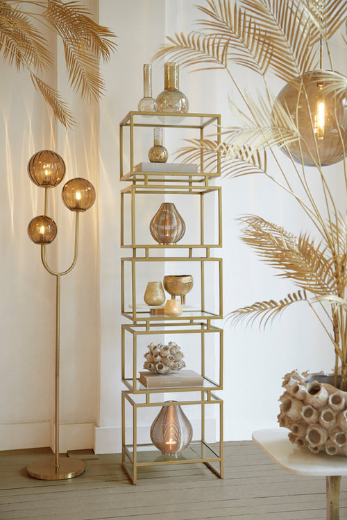Light & Living vloerlamp MAGDALA  - 38x20x162cm - goud