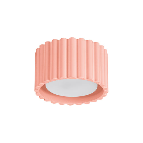 Sollux Lighting Plafondlamp AURA 1 perzik Gx53 - 10x10x10cm