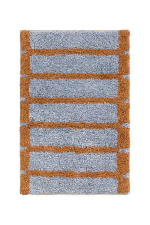 Calma House Badmat Saturno - Blauw - 50x35