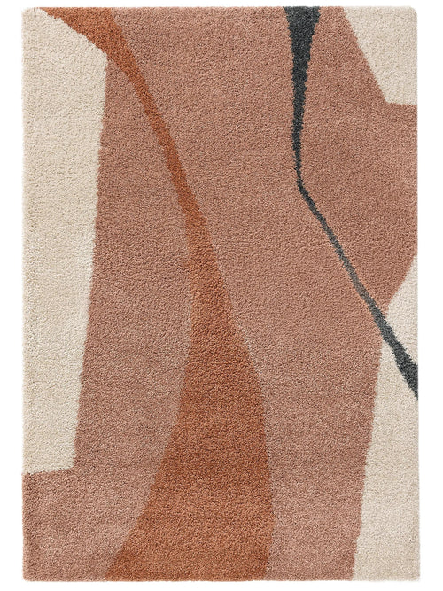 benuta shaggy vloerkleed Louise - veelkleurig - 200x290 cm