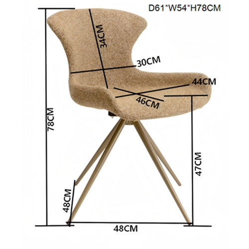 Kare Design Draaistoel Golo
