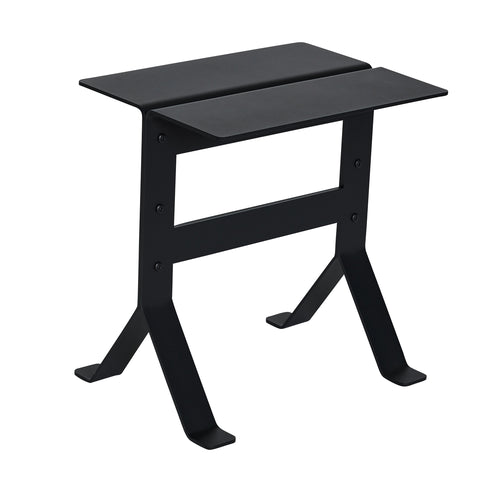 Hübsch bijzettafel Fold - ijzer - 40x30xh42cm