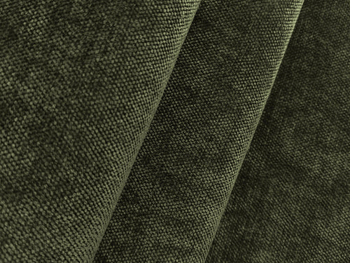 LaMiaSofa hoekbank links Melissa - chenille stof - olijf - 284x166x70