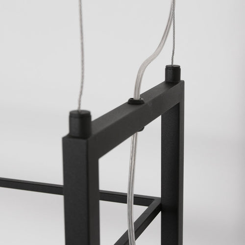 Steinhauer hanglamp Tør - 6 lichts - 100  x 150   cm - zwart - vtwonen shop