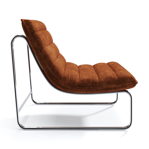 Sia Home -  VINTY - Fluweel met structuur - Terracotta - 67.5cm - vtwonen shop