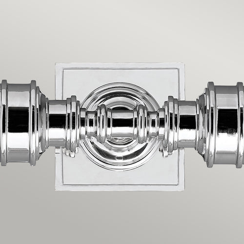 Elstead Payne Ornate - 2 Lichts Binnen Wandlamp Gepolijst Chroom IP44, G9