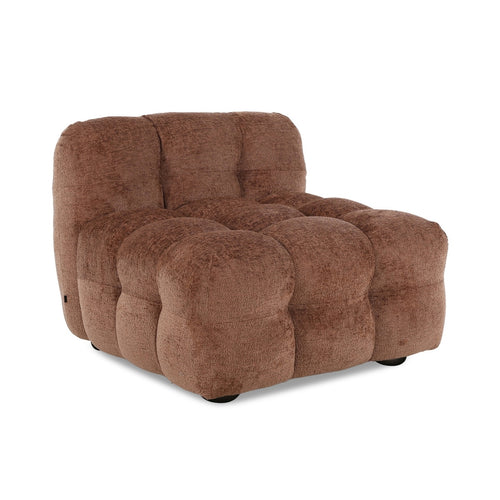 DÉJA Living Fauteuil Cillán - Cognac Stof - 95x105x74cm