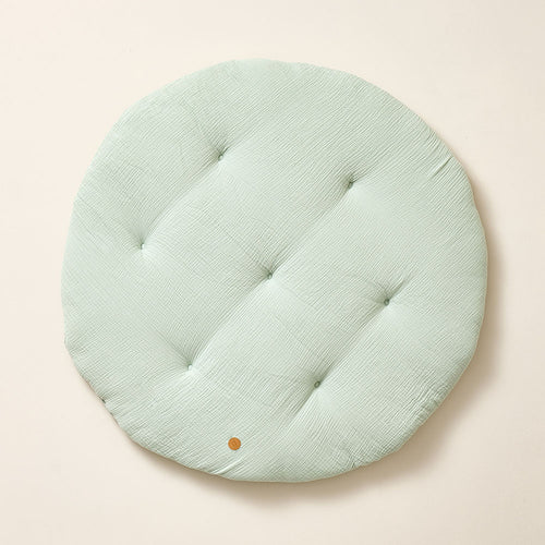 Petite Amélie ROND SPEELKLEED Ø100 CM - biologisch katoen - groen