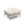 Cosmopolitan Design Poef Bali structurele stof, baksteen - 60x60x41cm