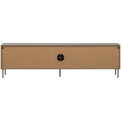 WOOOD tv meubel Gunnar - Grenenhout -  Mud/Bruin - 56x200x44