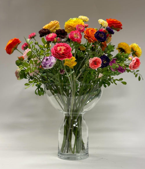 My Flowers.shop Gemengde kleuren zijden bloemen boeket Happy Ranunculus | Per boeket - vtwonen shop