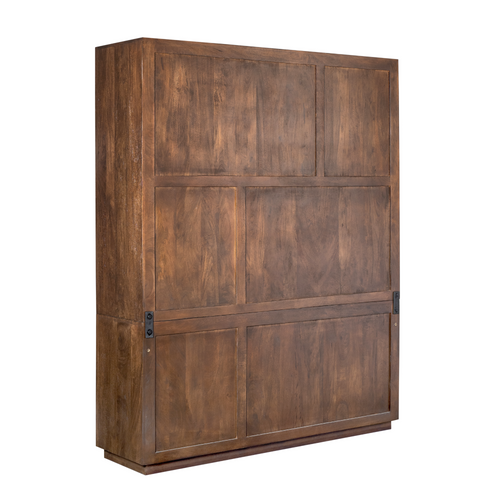 Starfurn  vakkenkast Brussel - bruin - 45x160x200cm
