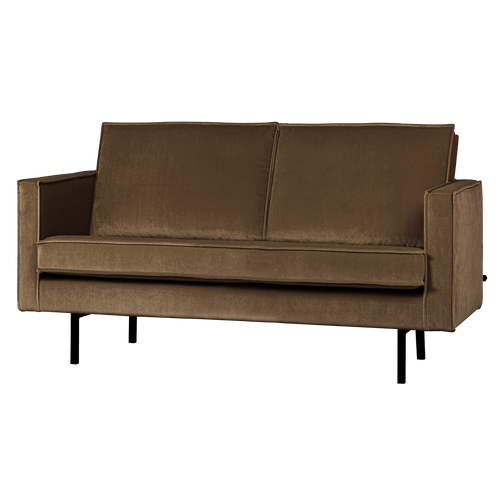 WOOOD 2-zits bank Rodeo - Velvet -Taupe - 85x150x86