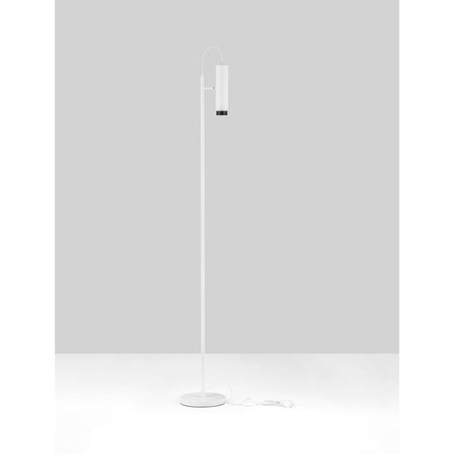 Nova Luce NESSI Werklamp, vloerlamp, zandwit, zwarte LED GU10 fitting, 1x10W