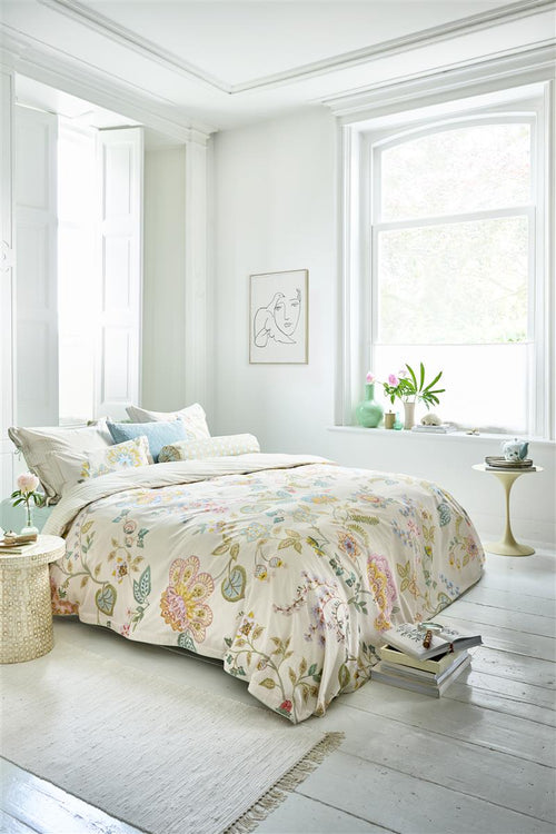 Pip Studio dekbedovertrek Buenas Tardes - 240x200/220 cm - gebroken wit - vtwonen shop