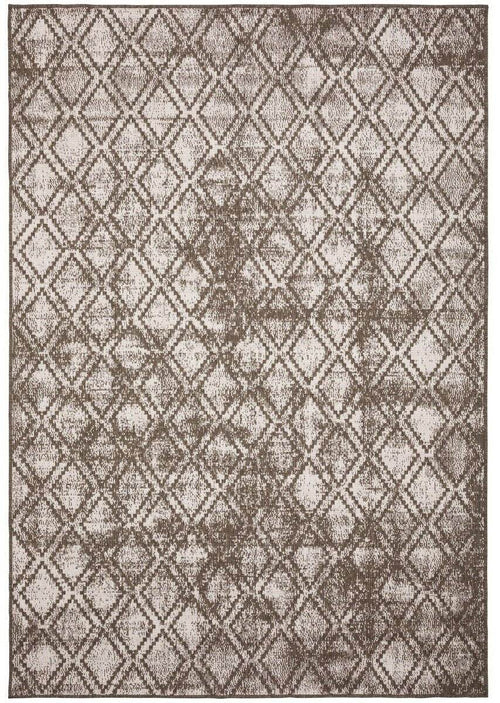 Buiten vloerkleed Frost - Bruin/Wit -  dubbelzijdig - EVA Interior - 200 x 290 cm - vtwonen shop