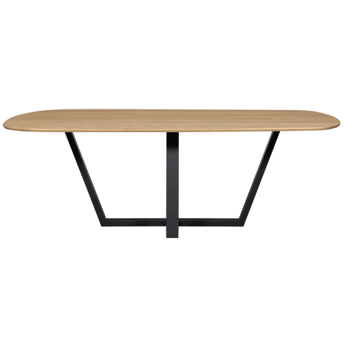 WOOOD tafelpoot Tablo - Metaal - Zwart - 73x147x71 - vtwonen shop