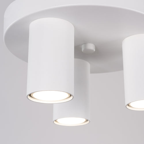 Sollux Lighting Plafondlamp LAGOS 3P wit - 25x25x12cm