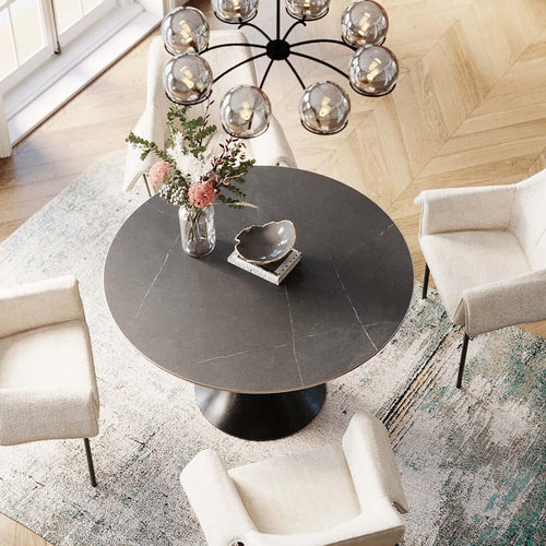 Kare Design Eettafel Grande Possibilita 120cm zwart