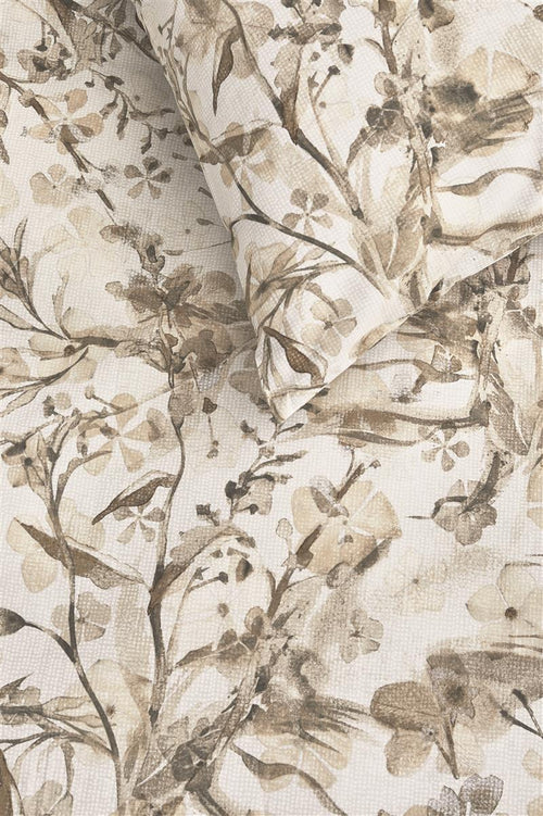 Rivièra Maison - Blushing Blooms dekbedovertrek - Lits-Jumeaux - 240x200/220 cm - Zand