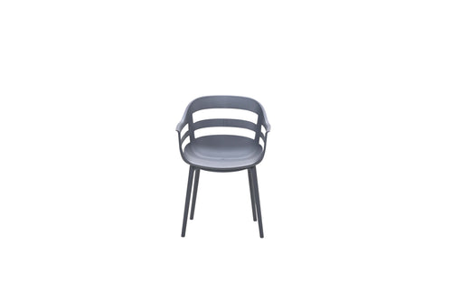 Garden Impressions Ceasar tuinstoelen set van 4 antraciet
