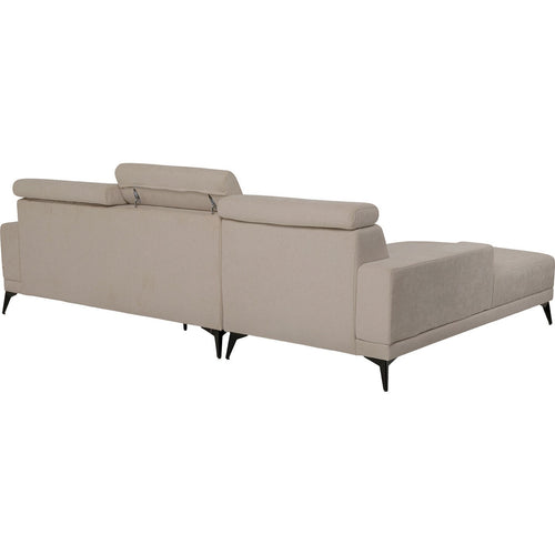 Kare Design Hoekbank Rocco links creme