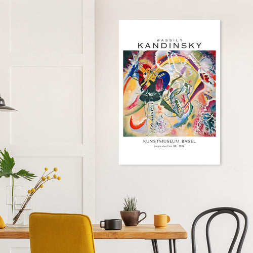 Artfulprints  Wassily Kandinsky - Improvisation 35   poster 30x40 cm