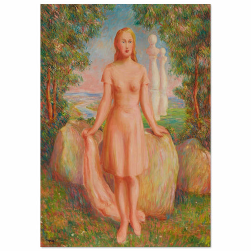 Artfulprints  René Magritte - Le traite des sensations   poster 70x100 cm - vtwonen shop