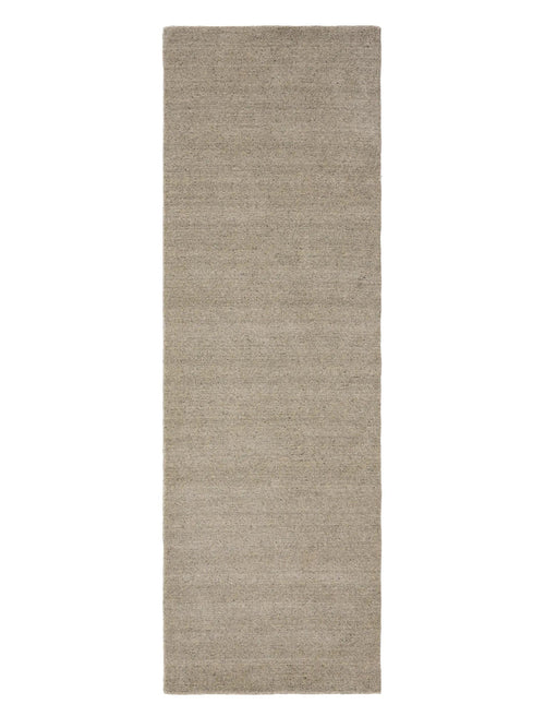 benuta wollen loper Vera - lichtgrijs - 80x250 cm