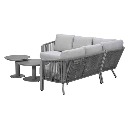 Garden Impressions Loungeset Ryan 5-delig - Liam loungetafels