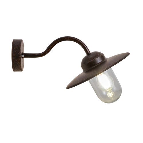 Nordlux Luxembourg Wandlamp Buiten - E27 - IP54 - Roest