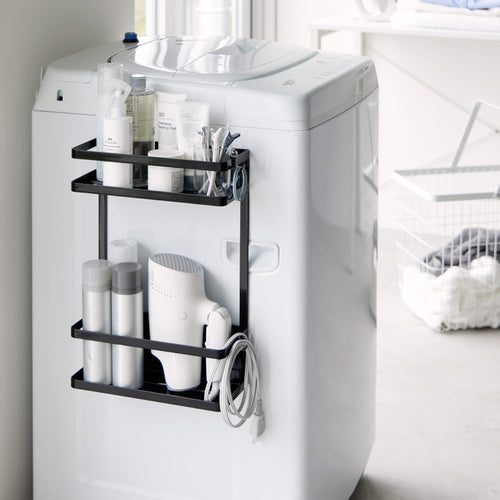 Yamazaki Tower Wasmiddelrek magnetisch - Zwart - vtwonen shop