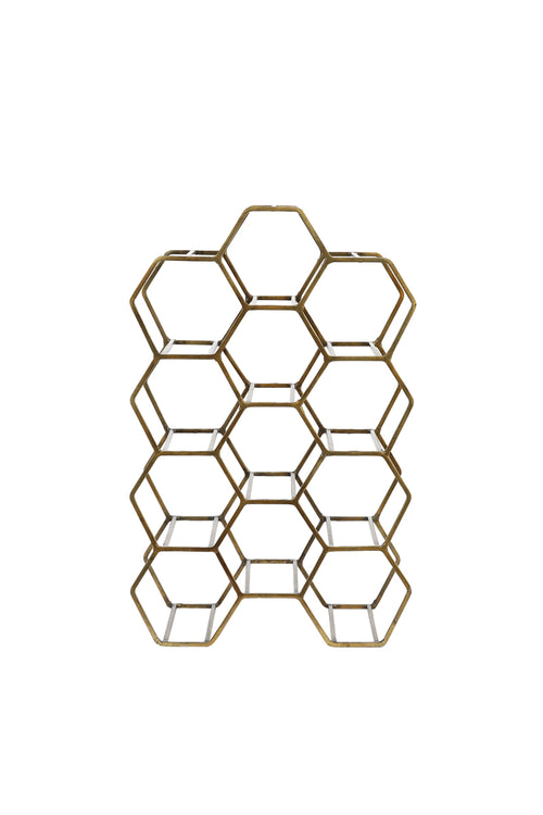 Light & Living wijnrek SALBRIS - 30x18x46cm - brons