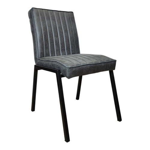 StarFurn Eetkamerstoel Tivoli - Antraciet - 52x65x88cm - vtwonen shop