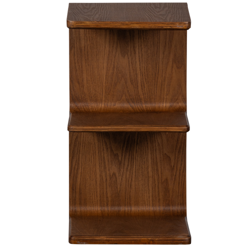 WOOOD multifunctionele bijzettafel Frey - Hout - Walnoot - 40x60x32 - vtwonen shop