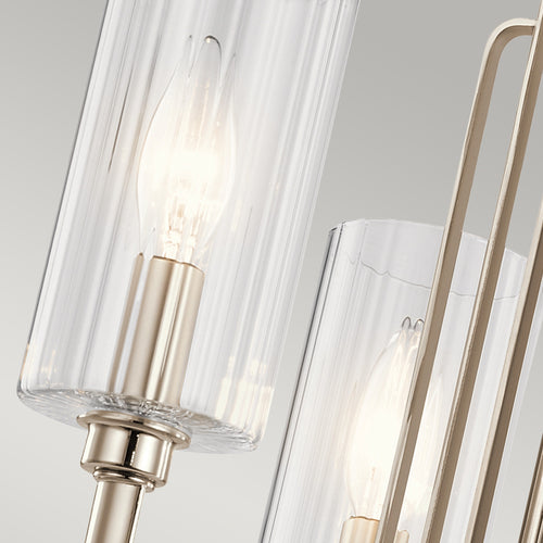 Elstead Kichler Kimrose Multi Arm Hanglamp Gepolijst Nikkel