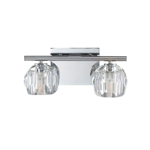 Elstead Quoizel Regalia Wandlamp Gepolijst Chroom, 3000K, IP44