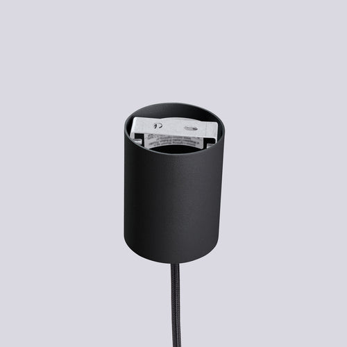 Sollux Lighting Hanglamp HALO 1 zwart - 12x12x120cm